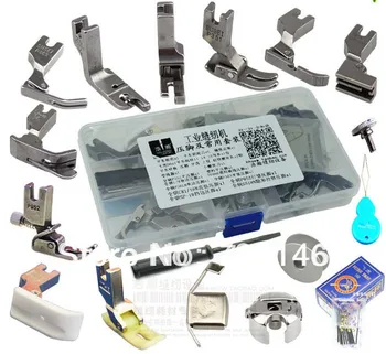 

2017 New Lot 25 Presser Foot FeetSewing Machine Part Accessories for Juki for Brother Singer 974 8019 9032(gifts Box) pfaff juki