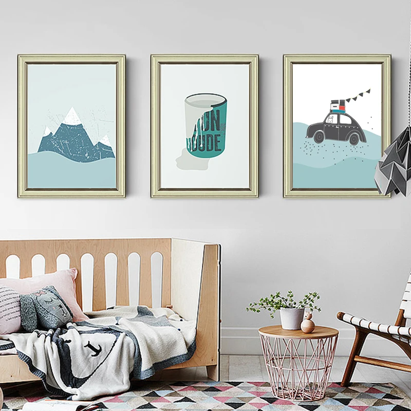 Waliicorners Nursery Wall Art Gift Poster Wall Pictures for Kids Room Home Decorations 5 SURELIFE-Modern-Cartoon-Prints-Nursery-Wall-Art-Canvas-Painting-Gift-Poster-POP-Wall-Pictures-for-Kids (1)