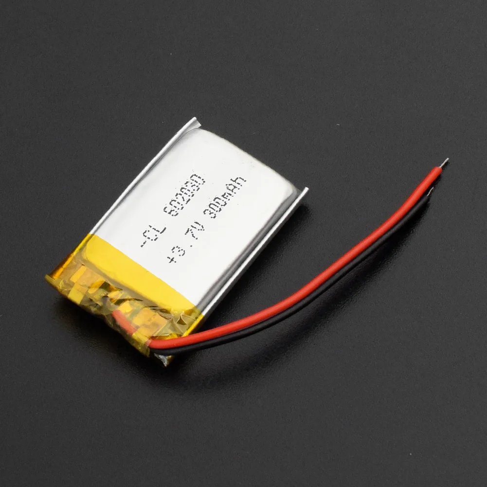 602030 мини Lipo перезаряжаемая литиевая батарея 300mAh 3,7 V Bluetooth MP3 Беспроводная карта аудио рекордер литий-ионные батареи - Цвет: 1 piece