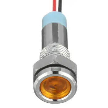 

Ships Indicator Light 12V 6mm Dash Dashboard Panel Warning Super bright