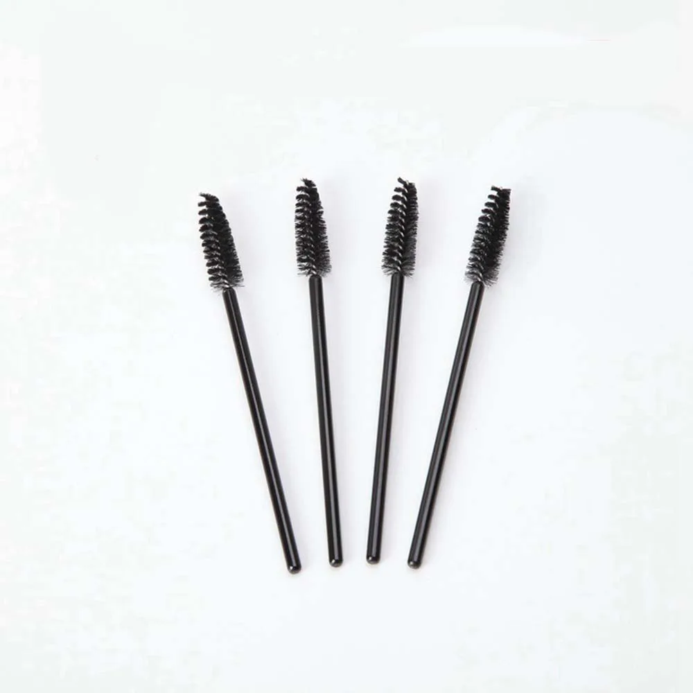 50 шт. кисти для макияжа одноразовая щеточка ресниц тушь палочки аппликатор