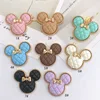 Free Shipping 24pcs/lot Flat Back Rhinestone Button For Hair Flower Wedding Invitation DIY Flower Centerpiece LSRB075 1