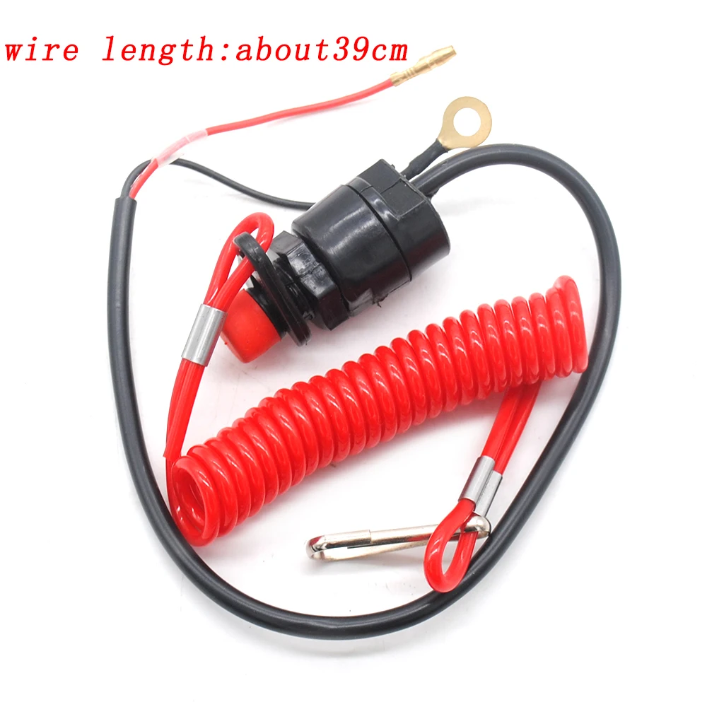 Seadoo Kawasaki Jet ski boat Emergency Cut Out/Kill Switch Seachoice Ski PWC Универсальный шнур зажигания|jet