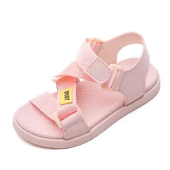 

Newest 2020 summer girls boys sandals for kids children baby toddler sandals beach baby flat casual mesh sandals