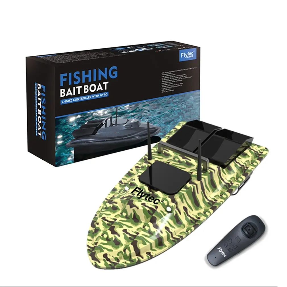 

Flytec V007 Fishing Nesting Fixed Speed Cruise Yaw Correction Ship Strong Wind Resistance LED RC Boat Searchlight Outdoor