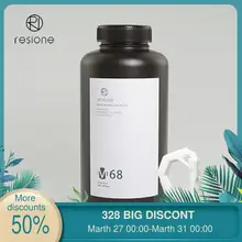 مقاوم M68 صعبة ABS تشبه الأبيض UV 40nm الراتنج طابعة ثلاثية الأبعاد الراتنج ل anycubic nova3d فروزن سبارميكر SLA DLP الراتنج طابعة ثلاثية الأبعاد