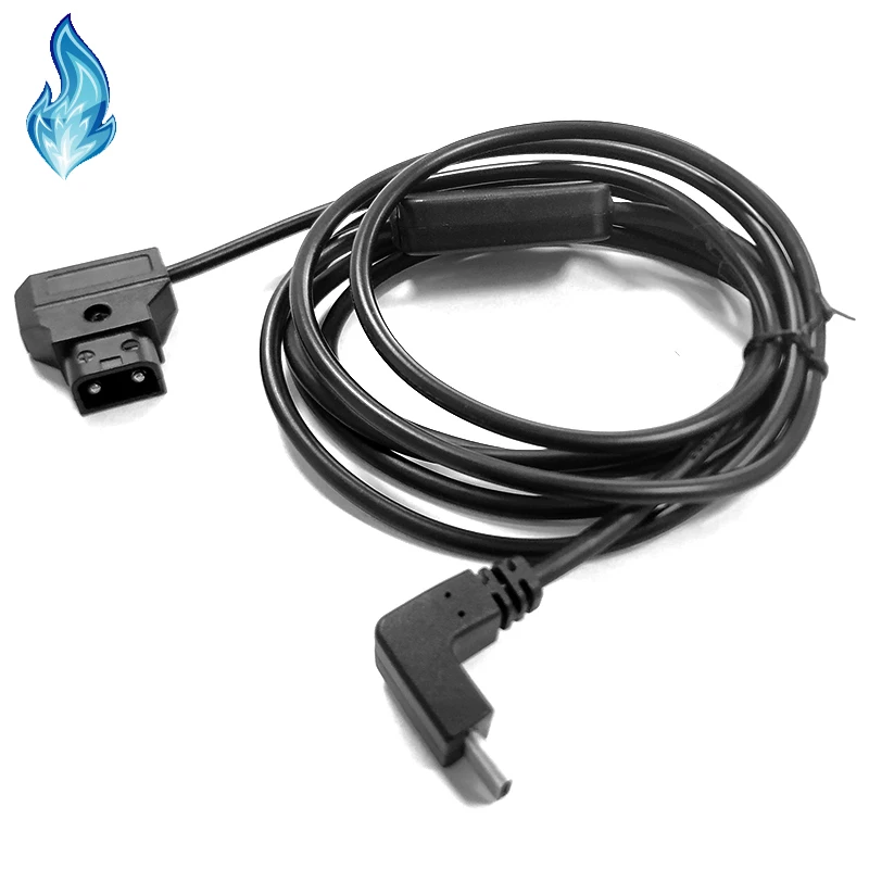 P-Tap D-Tap DTap для регулируемого кабеля usb type-C под прямым углом 1,8 м для GoPro HERO7 6 5 Black HERO(3 '