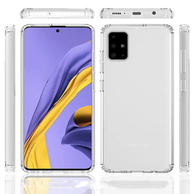 Чехол для Samsung A51 A71 ударопрочный акриловый чехол накладка Galaxy A51|Бамперы| |