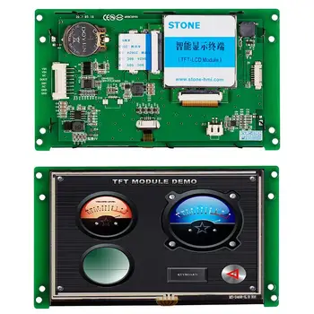 شراء5.0 بوصة وحدة عرض إل سي دي تحكم مع حامل شاشة تعمل باللمس أي MCU/متحكم 100 قطعة