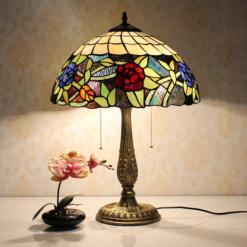^*Best Offers Tiffany Table Lamp Classic European Baroque Stained Glass Bedside Lamp E27 110-240V ^*Best Offers Tiffany Table Lamp Classic European Baroque Stained Glass Bedside Lamp E27 110-240V