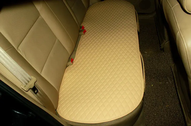 GSPSCN 1 шт., чехлы для сидений автомобиля из искусственной кожи, подушка для всех сезонов, универсальные автомобильные подушки для сидений, чехлы для передних и задних сидений, подходят для всех размеров автомобиля