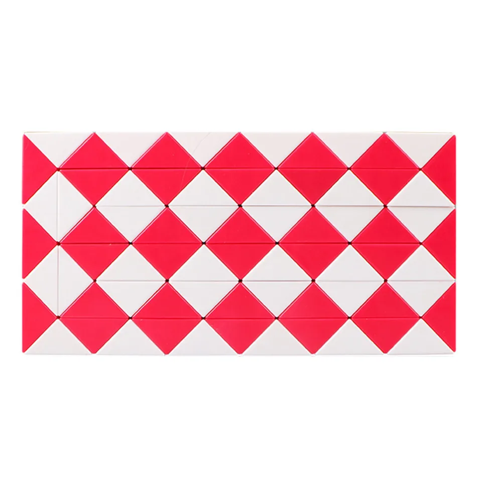 QIYI 72 קטעים קוביית נחש מגוון DIY גמיש משתנה פופולרי סיבוב משתנה צעצוע פאזל לילדים