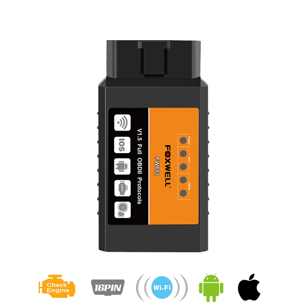 OBD2 WIFI ELM327 V 1.5 Scanner for iPhone IOS /Android Auto OBDII OBD 2 ODB  II ELM 327 V1.5 WI-FI Code Reader Diagnostic Tool - AliExpress