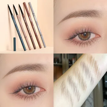 

Morandi Eyebrow Pencil Thin-Core 1.5 Size Automatic Rotating Double Headed Color Waterproof Bionic Eyebrow Pencil Eyebrow Powder