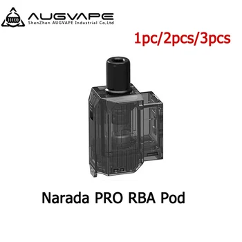 

1-3pcs Augvape Narada Pro RBA Pod Cartridge 3.7ml support RBA coil with single coil design For E Cigarette Narada Pro Pod Vape