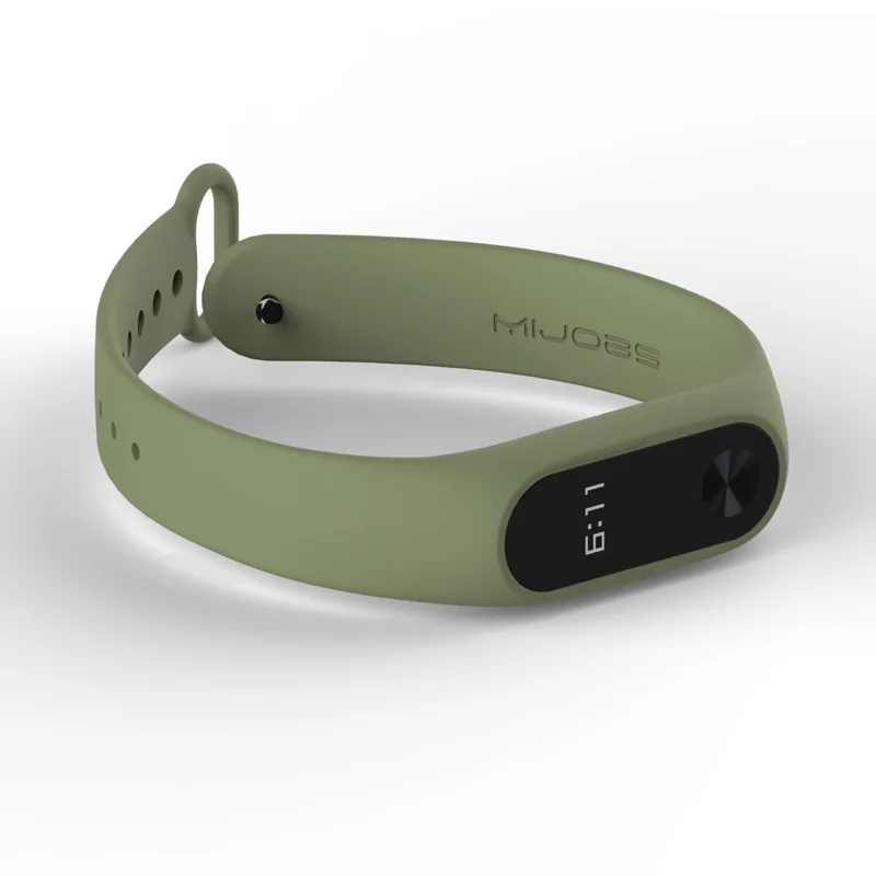 Силиконовый ремешок для Xiaomi Mi Band 2 оригинальный браслет mi аксессуары браслета
