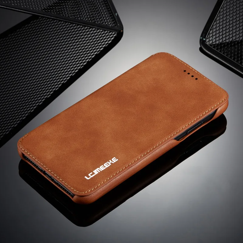

Tikitaka Leather Flip Cases For iPhone XR XS Max7 8 Plus X Magnetic Buiness Wallet Cover For iPhone XS 6 6S Plus 7Plus Shell