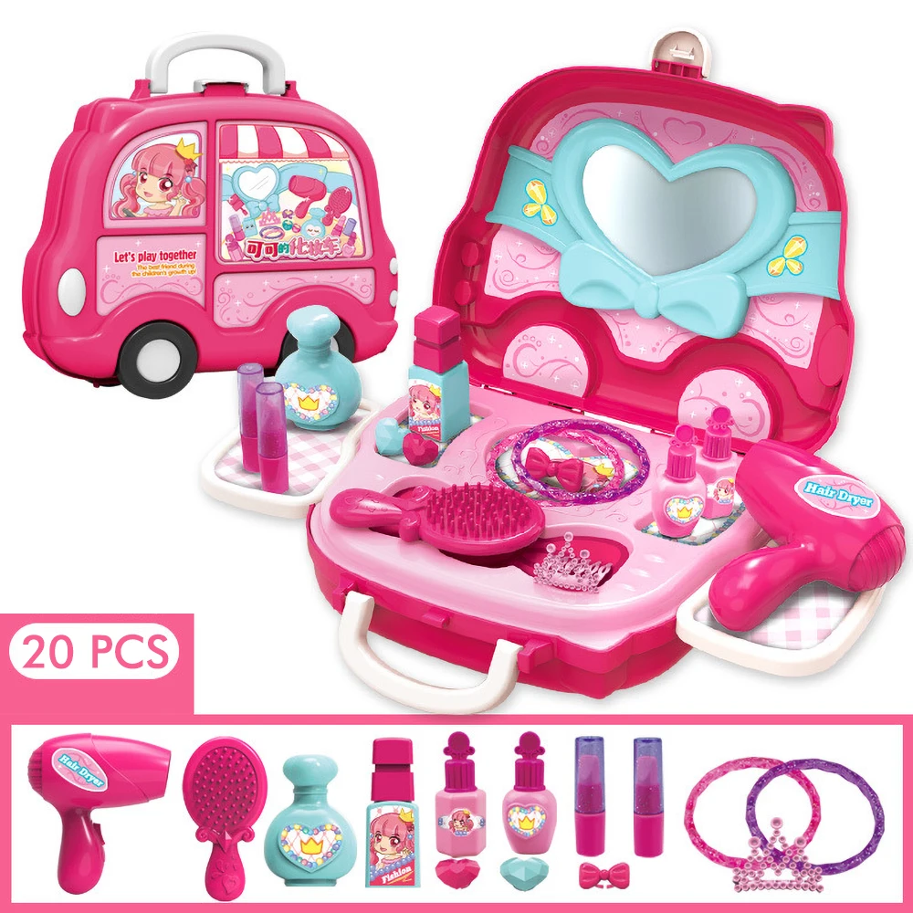 

Girls Toys Princess Kids Makeup Pretend Play Trousse Maquillage Femme Maquillaje Niсa Princesas Toys For Girls Maquillage Enfant