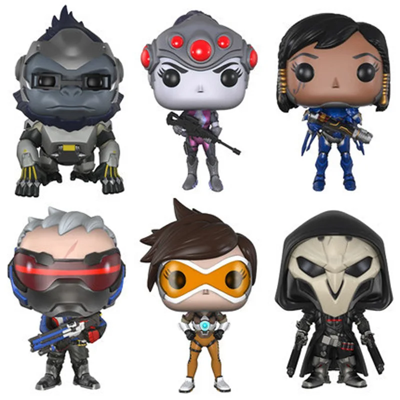 

Funko Pop Watch Pioneer Soldier Widowmaker Widow Hunting Empty Death Winston Farah Garage Kit Model