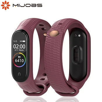 

Mi Band 4 Strap for Xiaomi Mi Band 4 Strap Silicone Wrist Bracelet for Mi Band 3 Wristbands Translucent Colorful Accessories