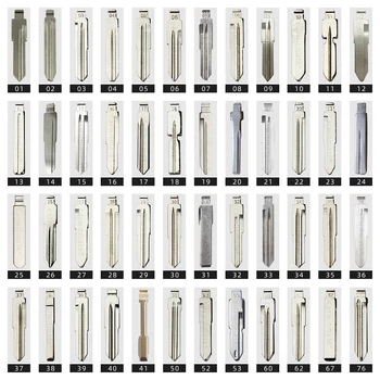 

2020 High Quality Key Blade Quality Chromed Copper Materials Blank Key 60 Different Items are Selectable for Most Popular Cars