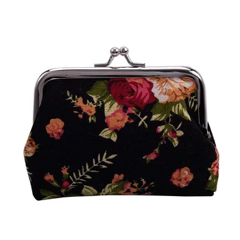 

Canvas Hasp Purse Key Coin Wallet Bag