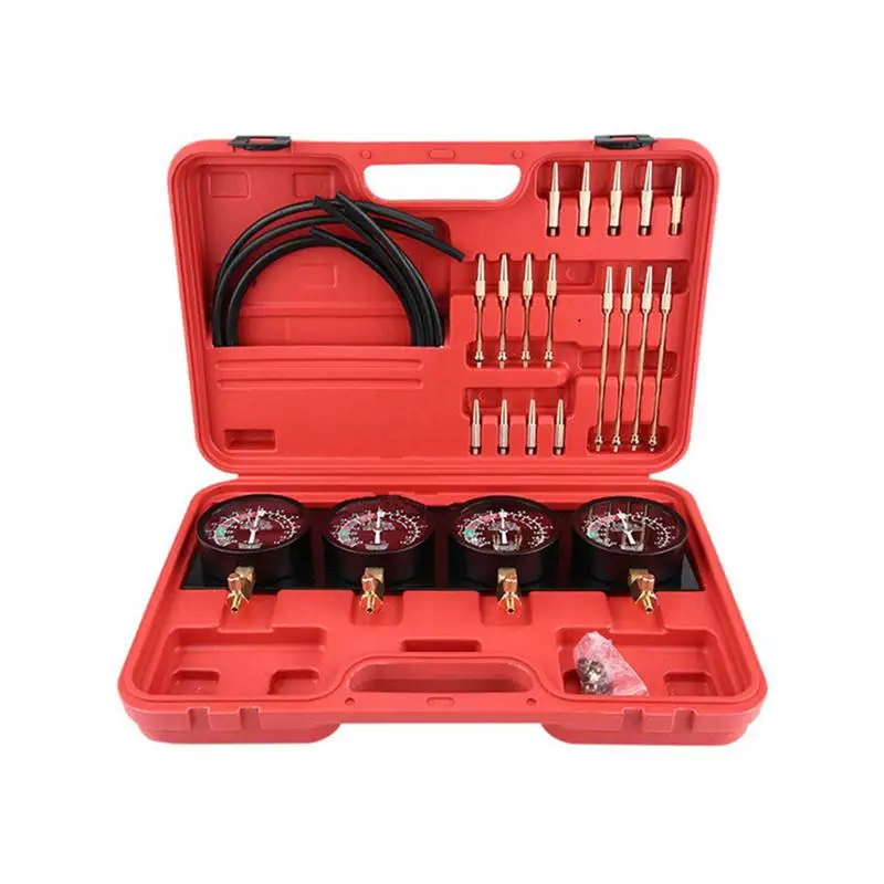

WINIMO Professional Fuel Vacuum Carburetor Synchronize Tool Kit Adjustment Synchronizer Carb Sync Gauge Set With Rubber Hose