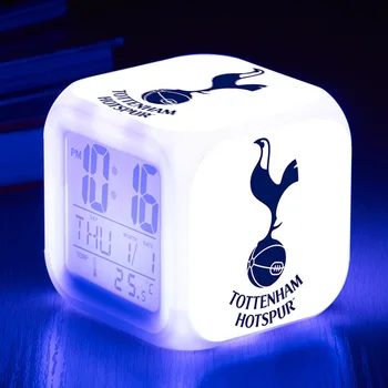 

Led Digital Alarm Clock Child Bedroom Football Fashion Simplicity Creative Luminous Electronic Alarm Clock Home Decor DF50AC