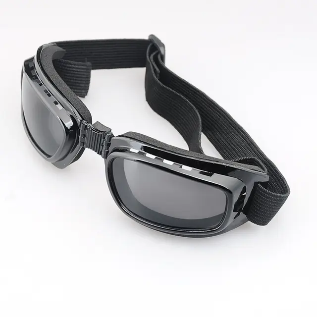 Motorcycle Glasses Anti Glare Motocross Sunglasses Sports Ski Goggles Windproof Dustproof UV Protection 01 gray lens