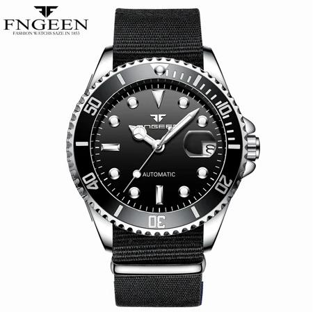 Мужские механические часы от ведущего бренда, роскошные стальные наручные часы, мужские часы с турбийоном, мужские часы, популярные автоматические часы - Цвет: 9001-D