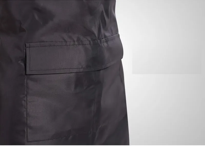 High Quality Oil-proof Waterproof Aprons Cooking Adult Woman And Man Aprons Kitchen Restaurant White Black PVC Apron14