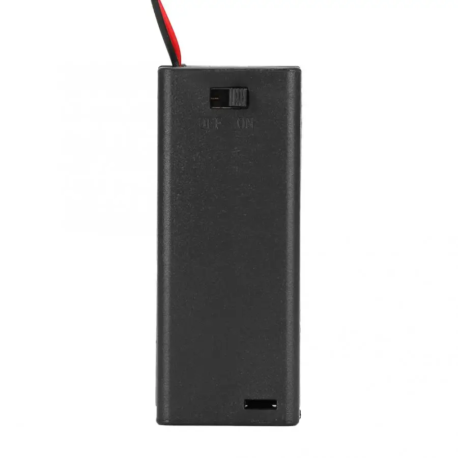 5 шт. AAA x 2 3V пластиковый держатель батареи коробка с крышкой вкл/выкл переключатель провода свинца