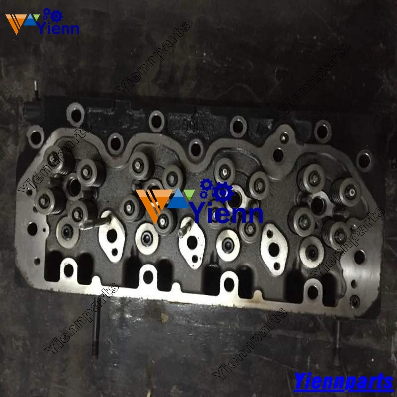 Для Yanmar 4TNV106 4TNV106T части головки цилиндра б/у запчасти для Takeuchi TL150 гусеничный погрузчик 4TNV106T-XTBL двигатель