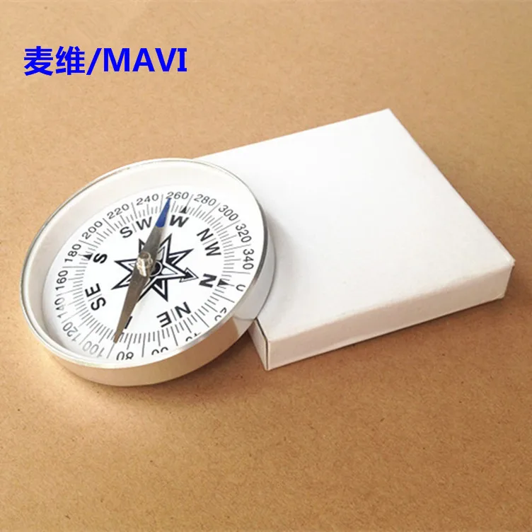 Manufacturers Wholesale Sergei G77 Large Size Metal Compass Teaching Compass Aluminium Alloy Outdoor Promotional Gift