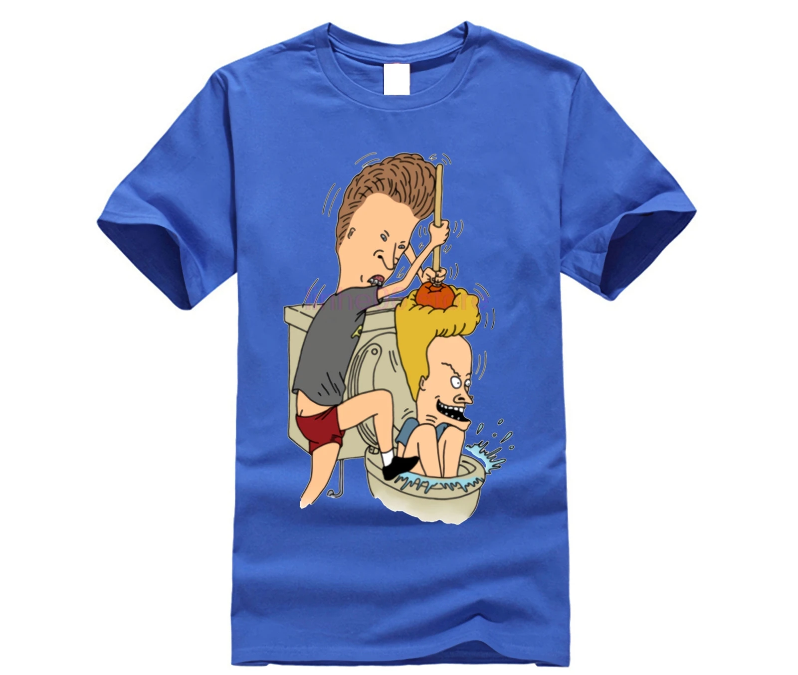 Новое поступление Мужская забавная футболка Beavis and Butthead стильная уличная с милым