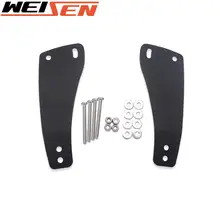 

50" LED Light Bar Upper Roof Windshield Mounting Brackets Black For Can Am 2017-2021 Maverick X3 And X3 Max UTV Accessories