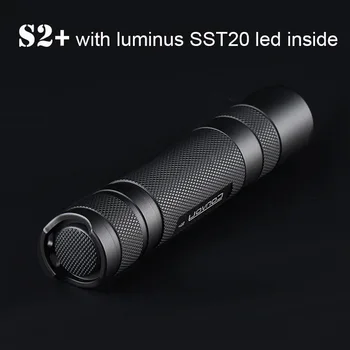 

Convoy Flashlight S2 Plus with Luminus SST20 Led Lanterna 18650 Torch Flash Light Portable Tactical Black Latarka Camp Zaklamp