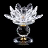 Crystal Lotus Flower Candle Holder Tealight Home Tabletop Feng Shui Decoration Ornaments ► Photo 2/6