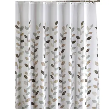 

30Shower Curtain Polyester Fabric Waterproof Shower Curtains for Bathroom Machine Washable