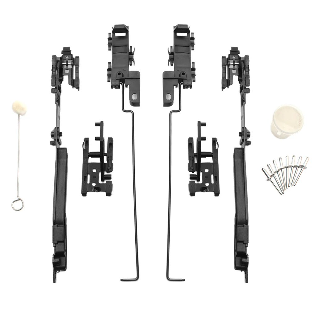Sunroof Track Assembly Repair Kit For Ford F250 F150 F350 F450 ExpeditionSunroof, Convertible