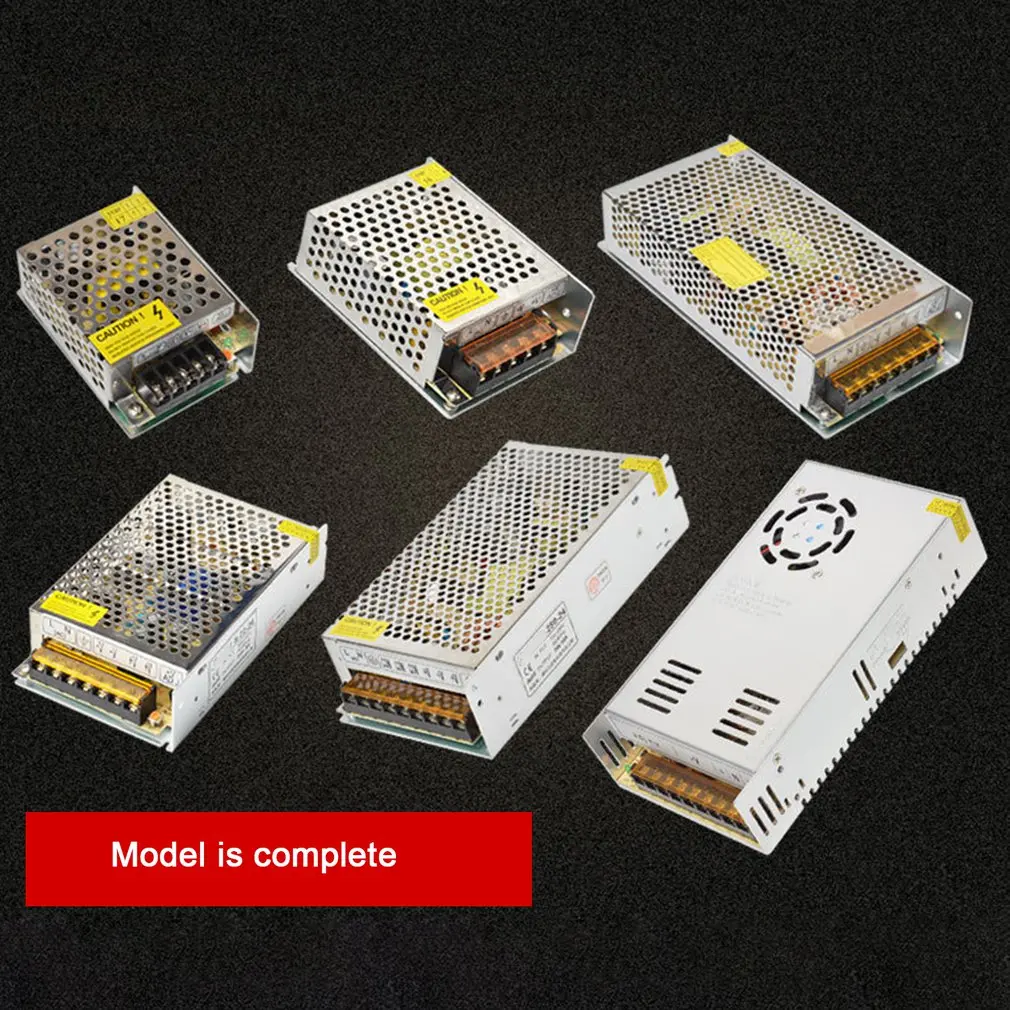 Переключение Питание DC12V 1A 1.25A 2A 2.5A 3A 3.2A 4.2A 5A 6A AC 220V DC/DC 12 вольт AC-DC 12 V для 12 V Светодиодные ленты