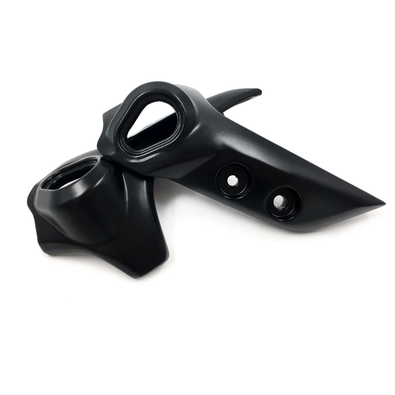 For Yamaha FZ6N FZ6 FZ6-N FZ-6N 2004-2010 Motorcycle Headlight Upper Side Bracket Holder Frame Black Plastic Mounting (8)