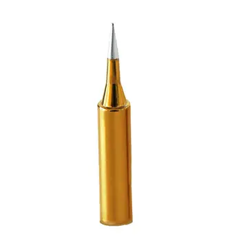 

Gold Color Lead-Free Soldering Iron Tip Internal Heating Replacement for 936 Solder Stations A5YD