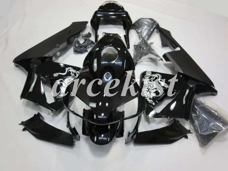 

4Gifts Injection mold New ABS Motorcycle Full Fairing Kit Fit For Honda CBR600RR 03 04 F5 2003 2004 Body set Black Light