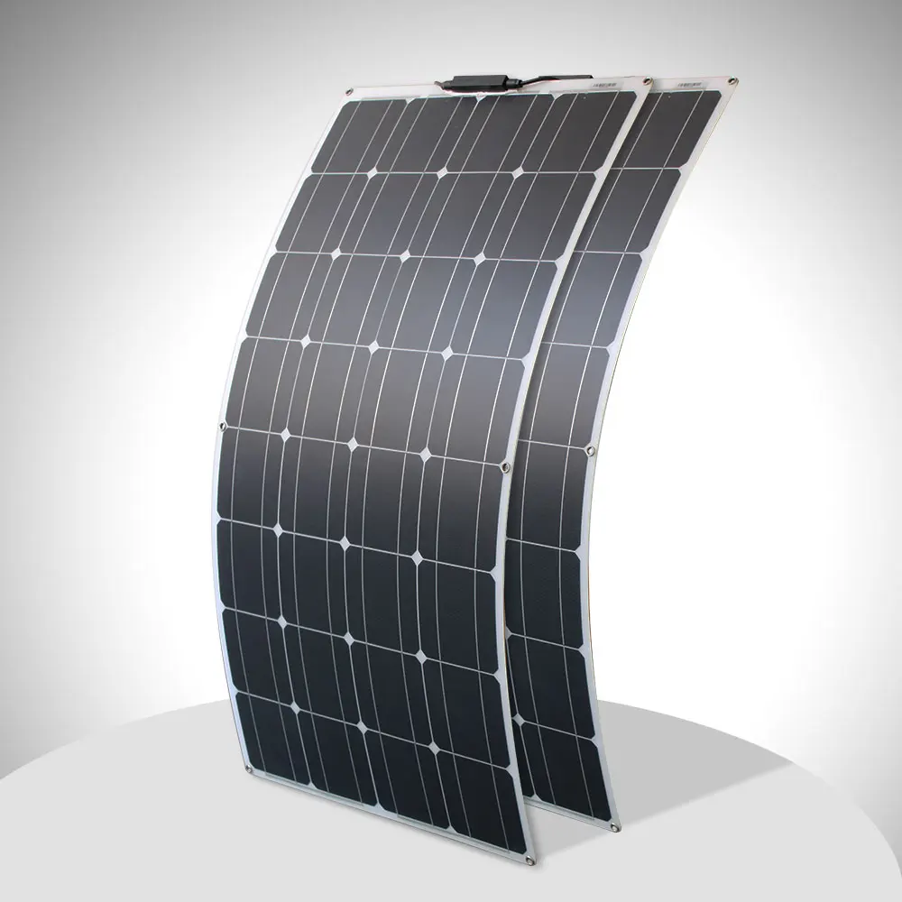 ตัวเลือกสินค้า แผงโซลาร์เซลล์ยืดหยุ่น 12V ชาร์จแบตเตอรี่ได้ทุกที่