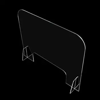 

Transparent Acrylic Guard Shield Sneeze Cough Protective Board Shield Barrier