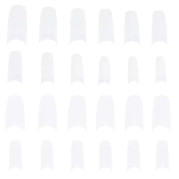 

2 Boxes/1000PCS Fake Nail Sticky Piece Fake Nail Sticker Nail Patch Manicure Stickers Nail Art Accessories (Natural Color, Trans