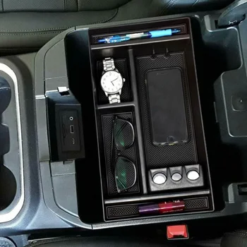 

ABS Tray Box For GMC Sierra 1500 2019 Car Auto Interior Container Non-slip