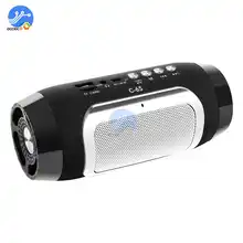 Bluetooth Портативный Динамик мини Беспроводной стерео Hi-Fi колонки сабвуфер аудио музыкальный плеер с динамиком Поддержка USB TF FM радио