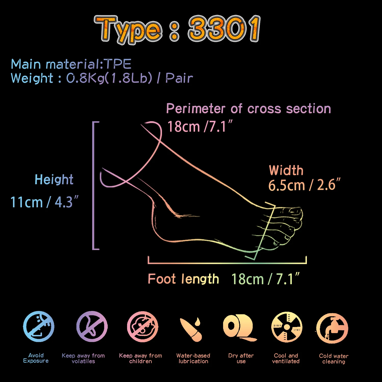 Silicone Female Small Size Lifelike Foot Model Stockings TPE Mannequin Cloned Fake Nail Jewelry Display for Art Massage 3301